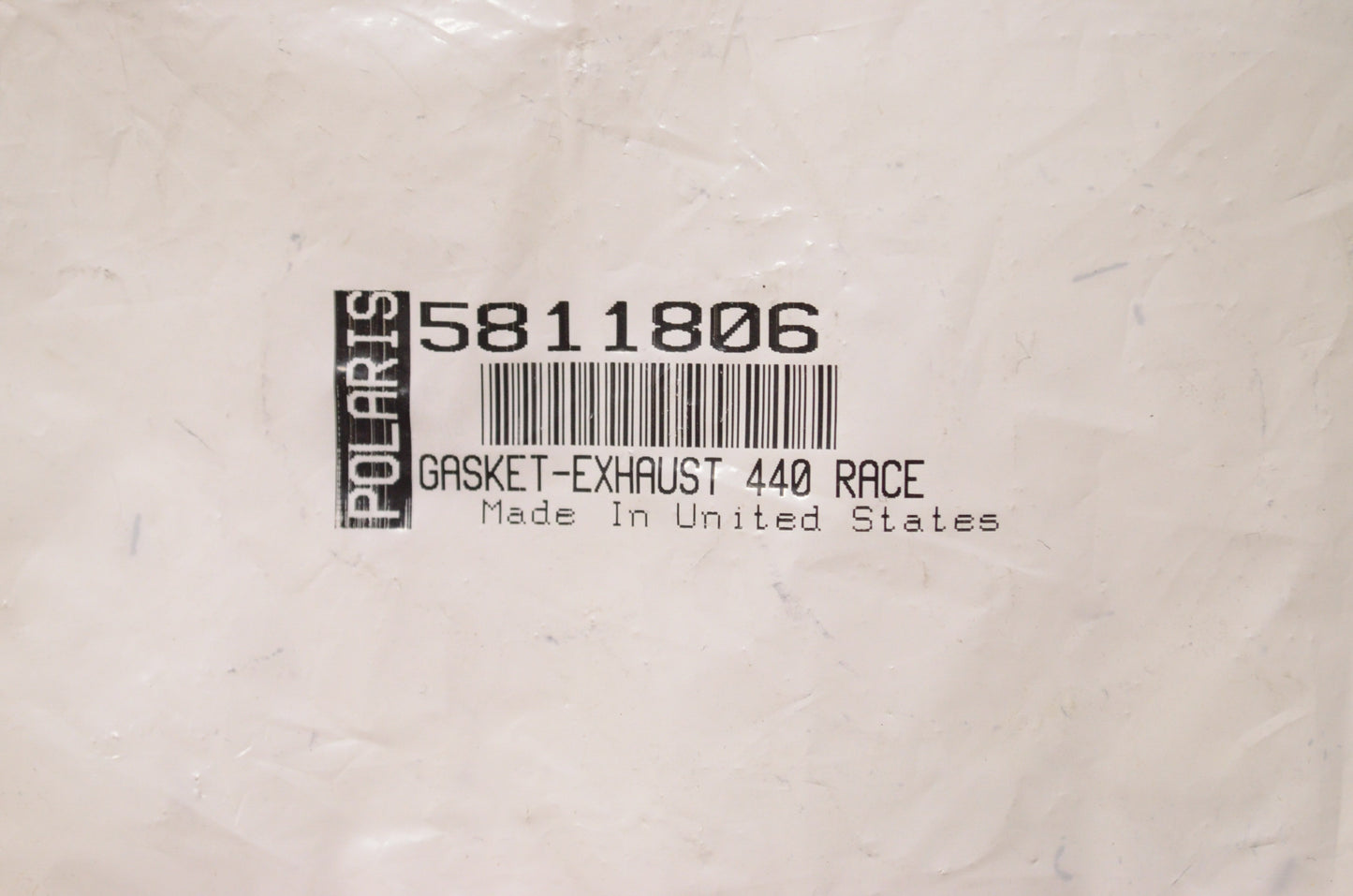 New OEM Polaris 5811806 440 Race Exhaust Gasket NOS