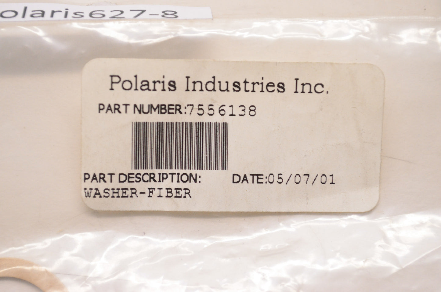 OEM Polaris 7556138 Fiber Washer NOS