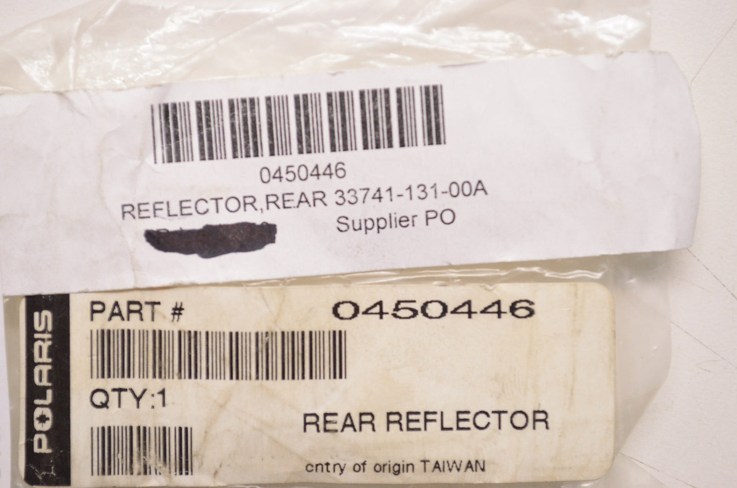 Rear Reflector Qty 2 NOS