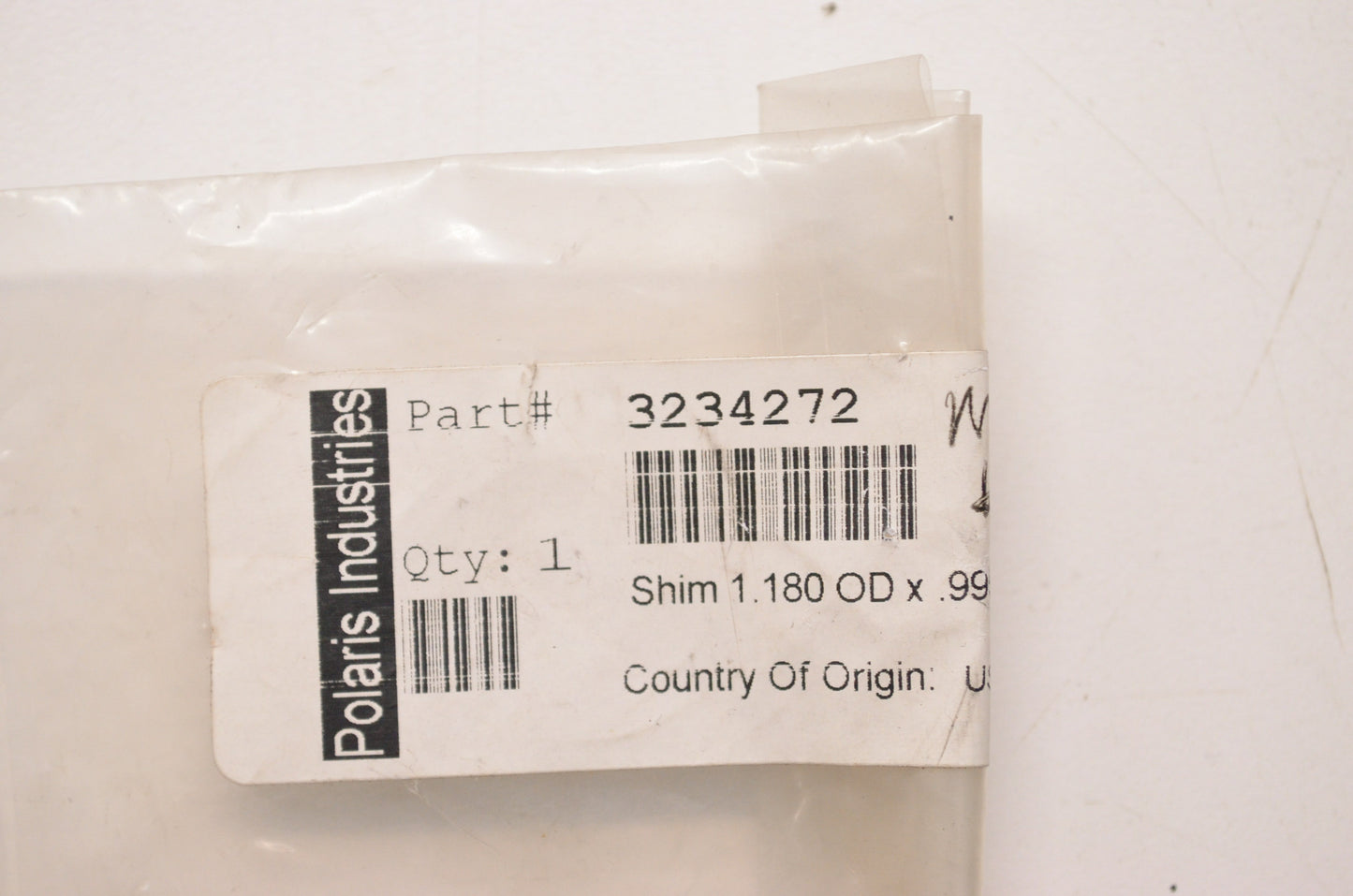 OEM Polaris 3234272 Shim 1.180x.995 NOS