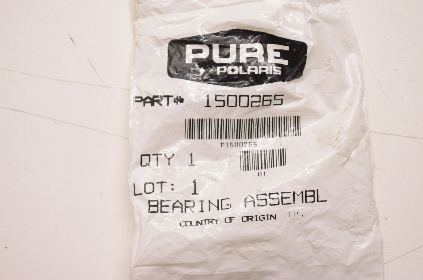 OEM Polaris 1500265 Bearing Assembly .498DIA NOS