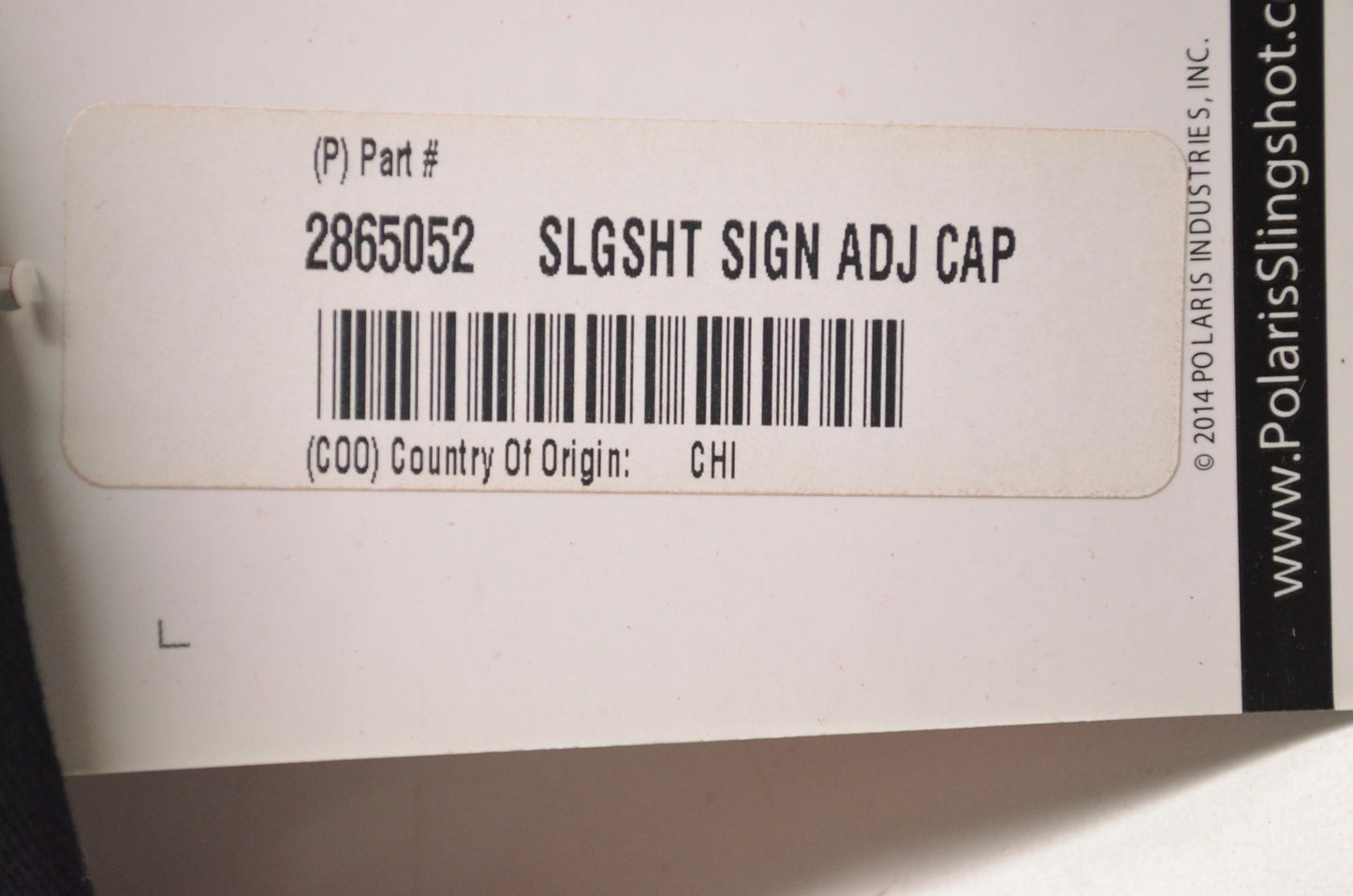 New OEM Polaris Slingshot Ball Cap Hat NOS