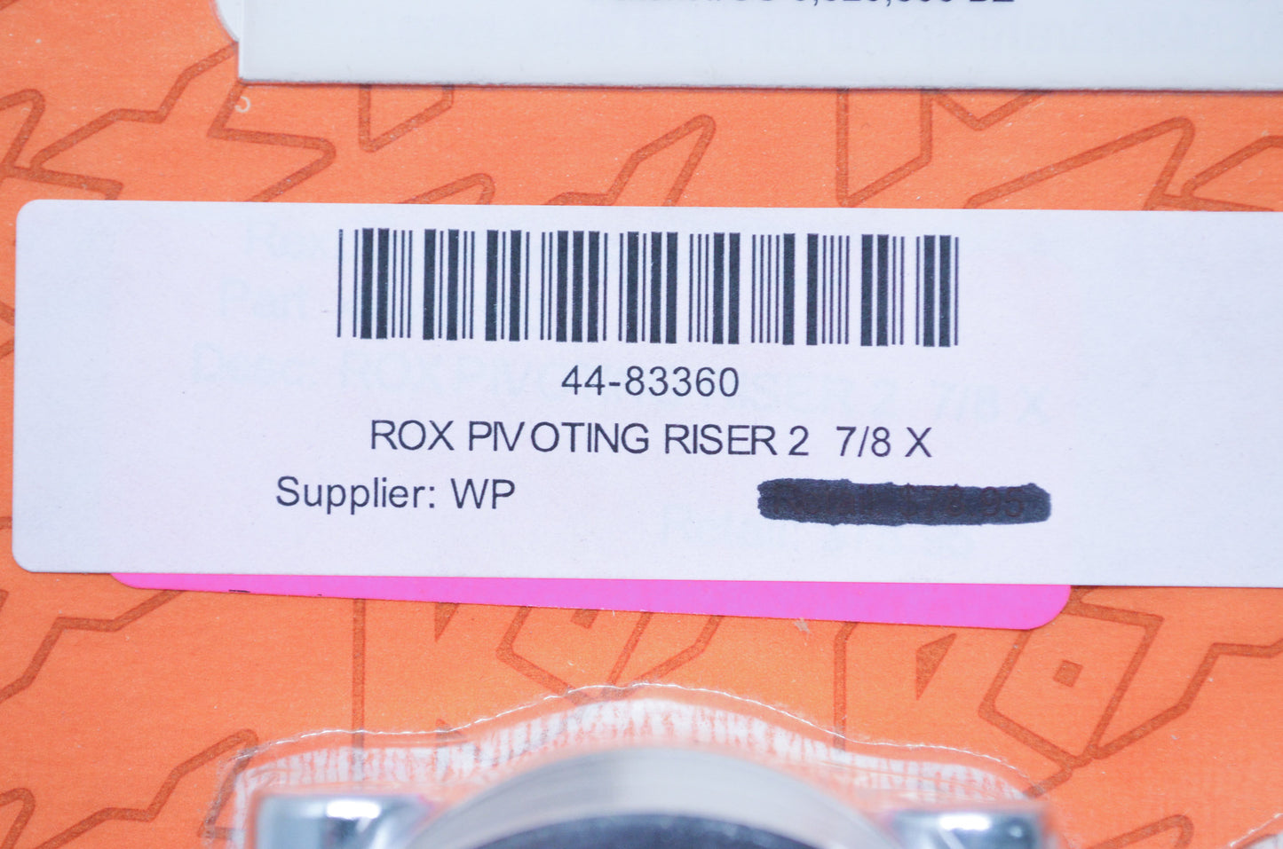 2' Pivoting Riser 7/8 Diameter NOS