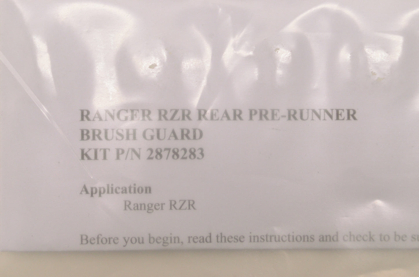 Rear Pre-Runner Brushguard NOS