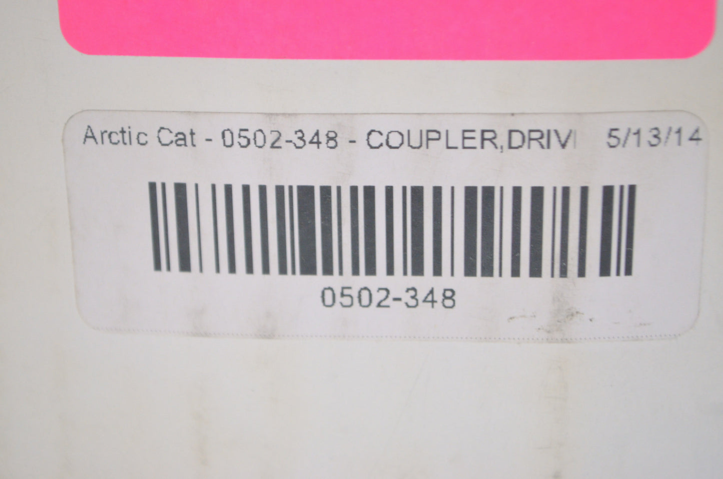 OEM Arctic Cat 0502-348 Drive Coupler NOS