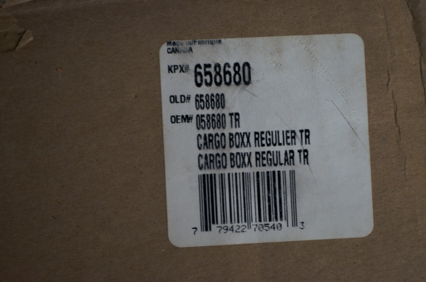 Rear Cargo Box 15' x 36' x 12' NOS