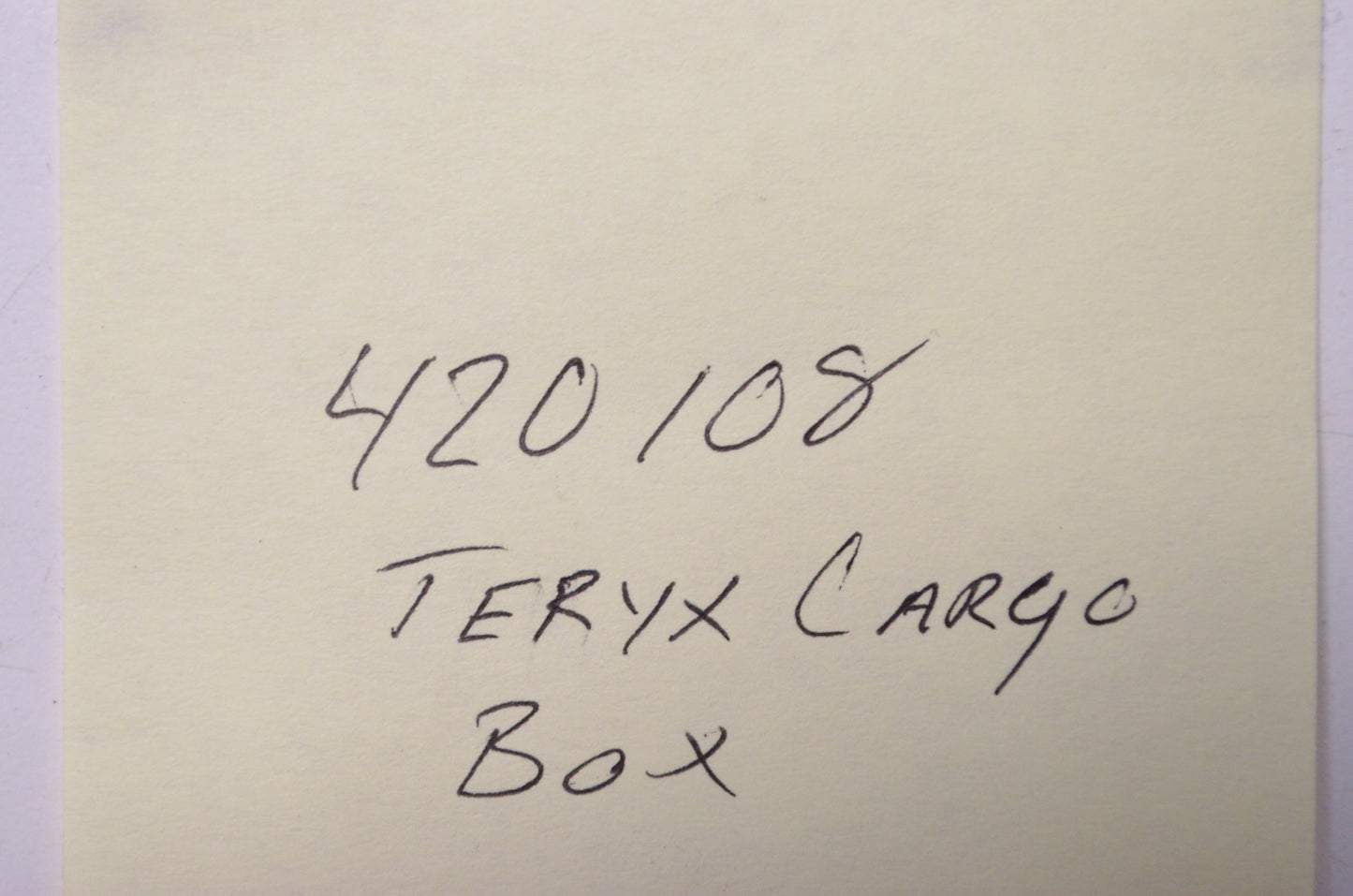 UTV Tech 420108 Teryx Cargo Box NOS