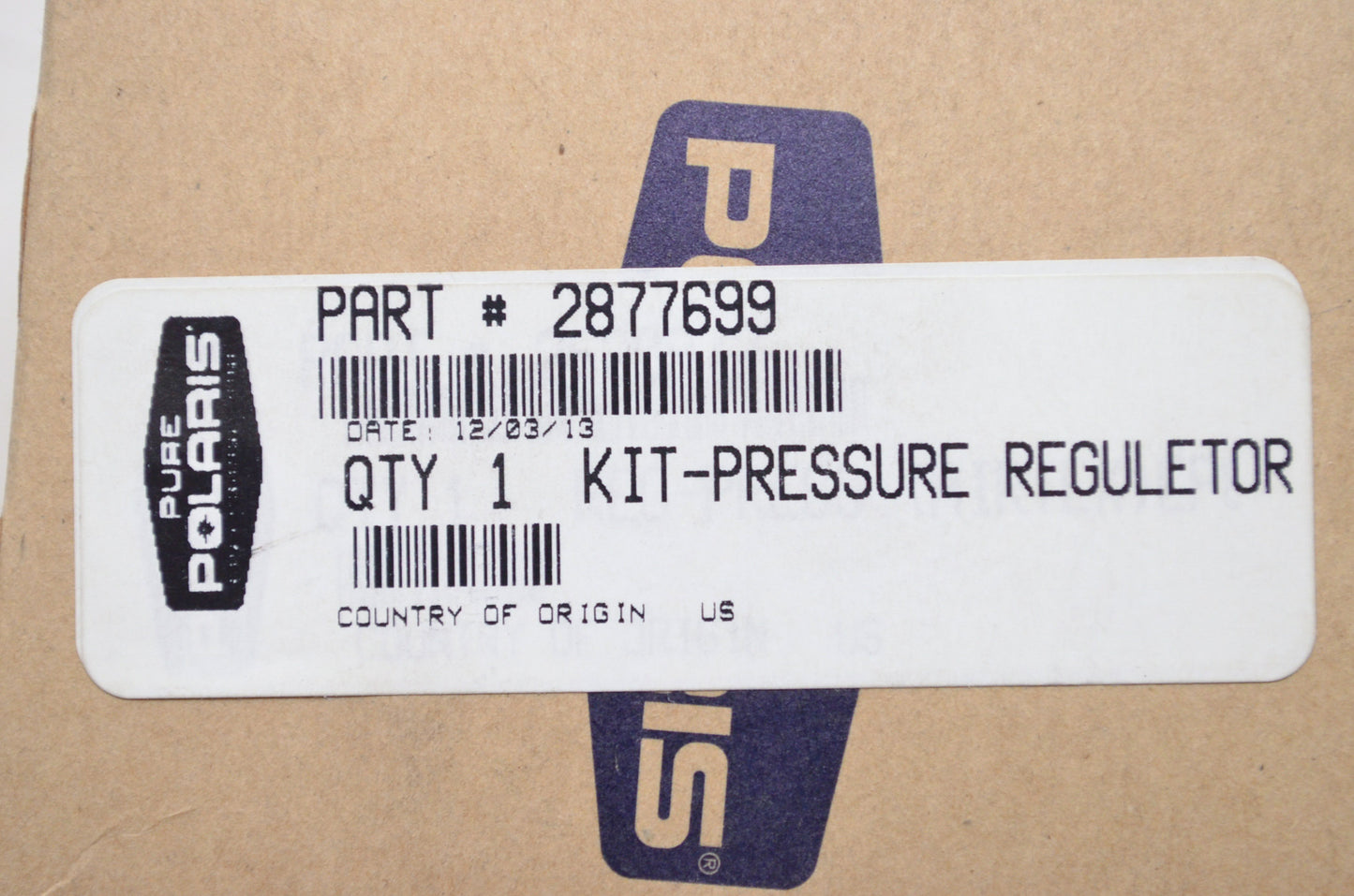 Pressure Regulator Kit NOS