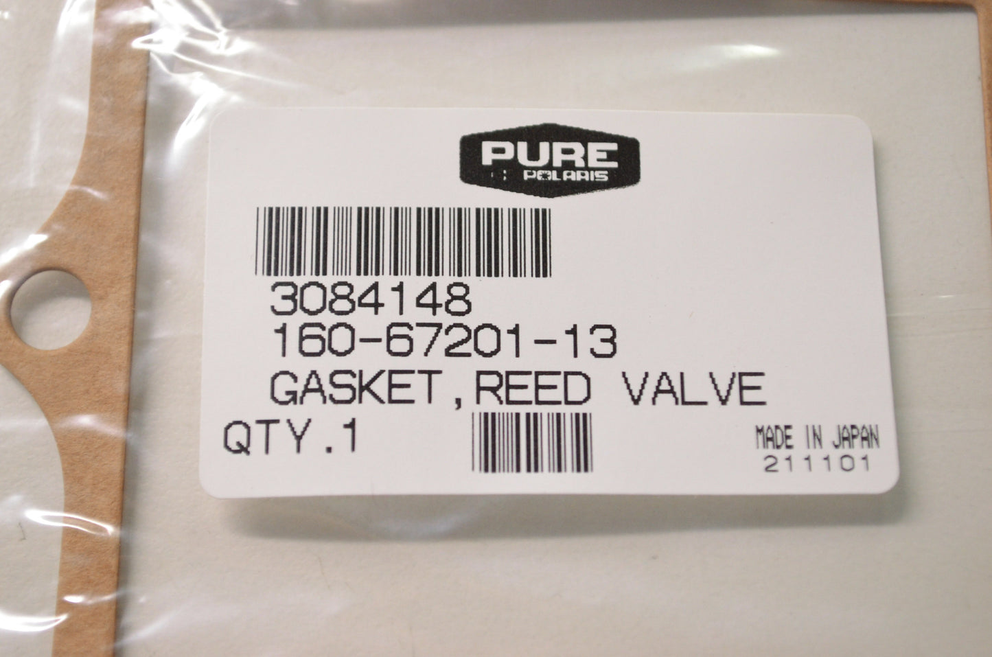 OEM Polaris 3084148 Reed Valve Gasket NOS