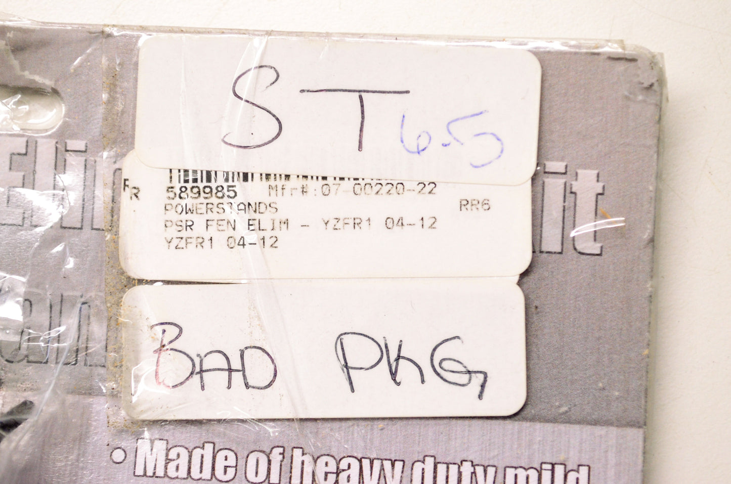 Powerstands 589985, 07-00220-22 Fender Eliminator Black NOS