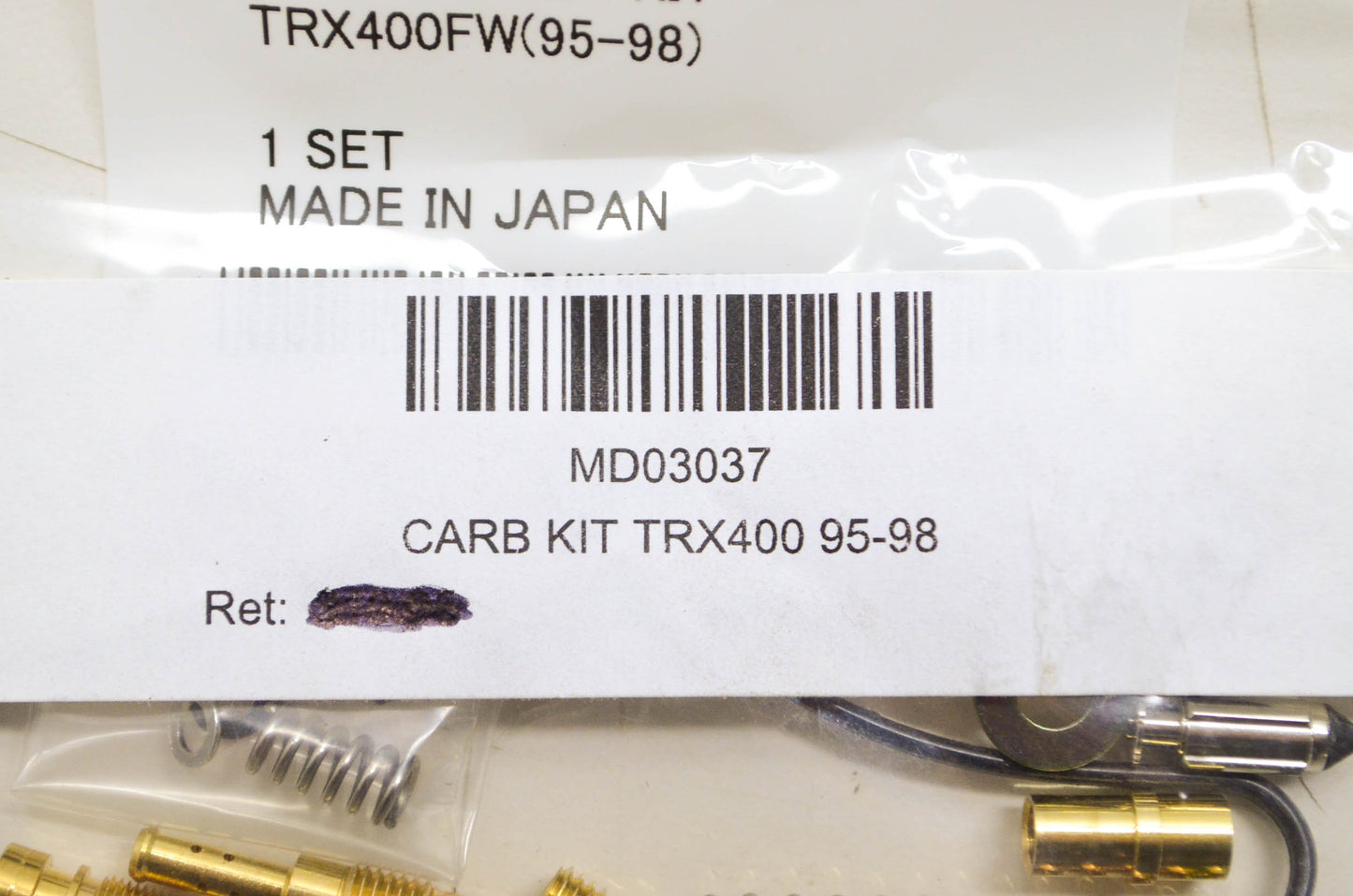 TRX400 Carb Repair Kit NOS