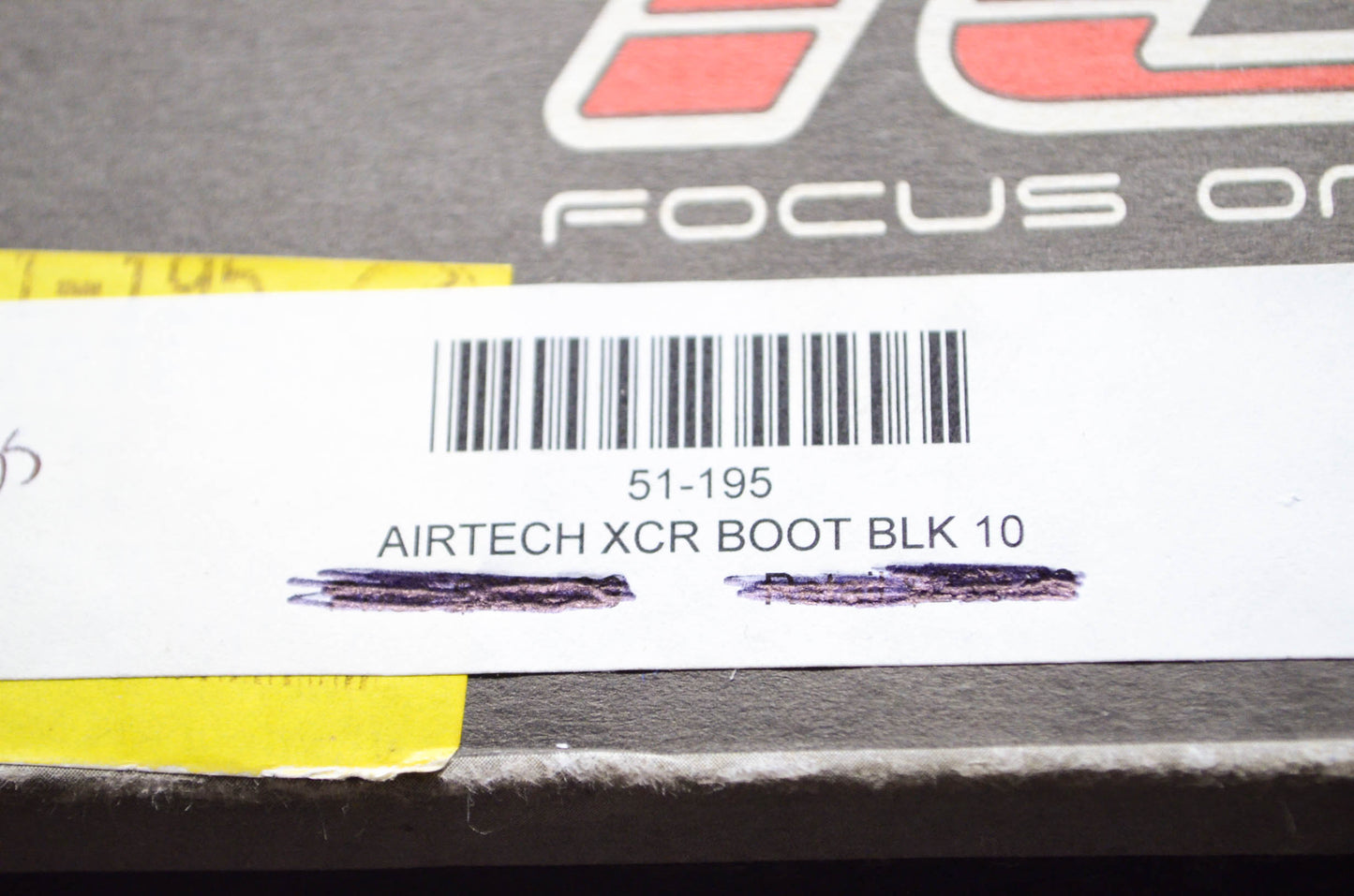 Black Size 10 Air Tech Boot NOS