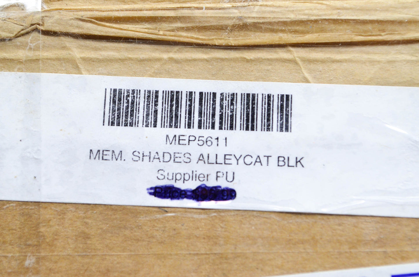 New Memphis Shades Black Alleycat Windshield NOS