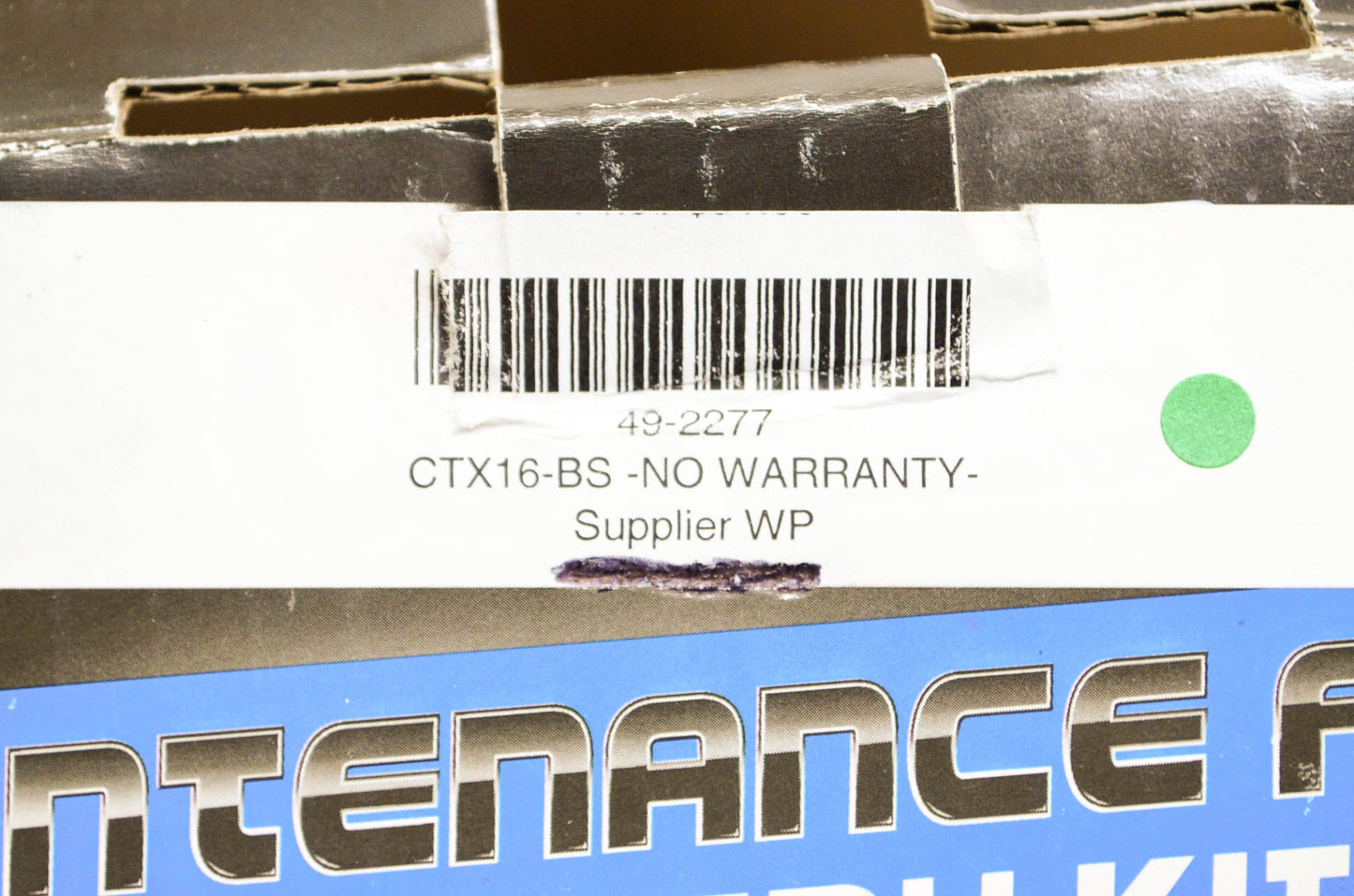 WPS 49-2277 CTX16-BS Battery NOS
