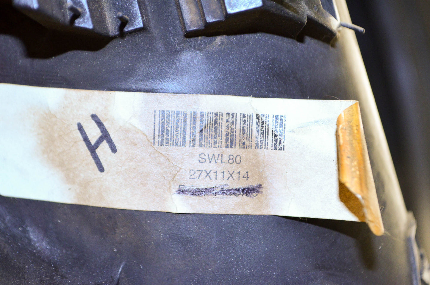 New Interco 27x11x14 Swamp Lite Tire NOS