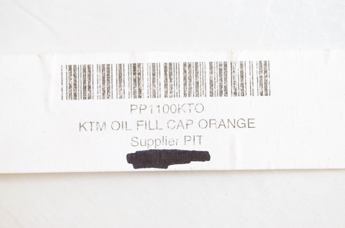 Orange KTM Oil Fill Cap NOS