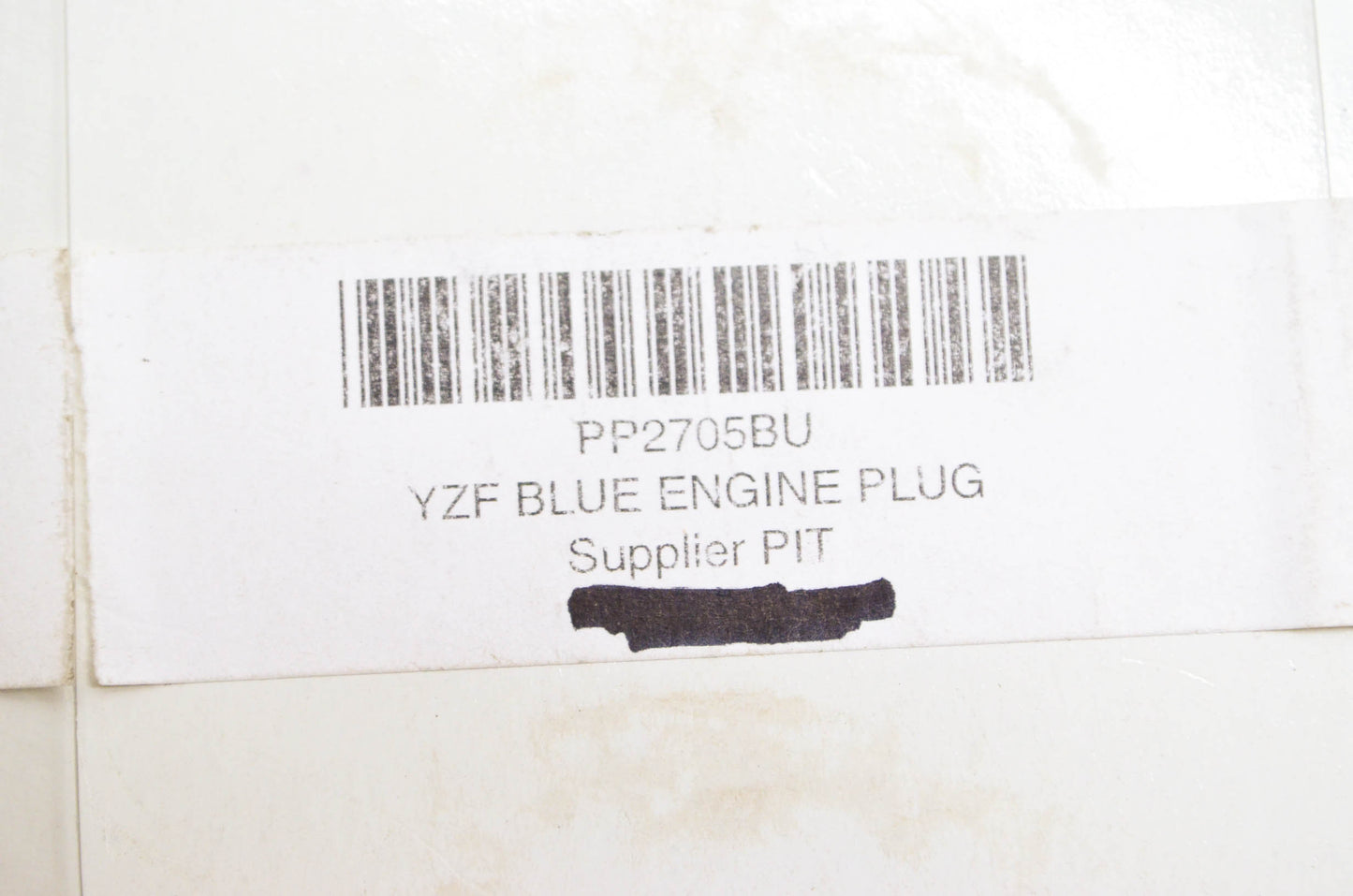New Outlaw Racing Products Blue YZF Engine Plug NOS