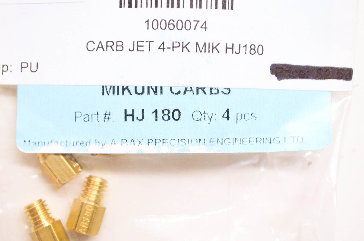 Mikuni 10060074 Main Jet Size 180 NOS