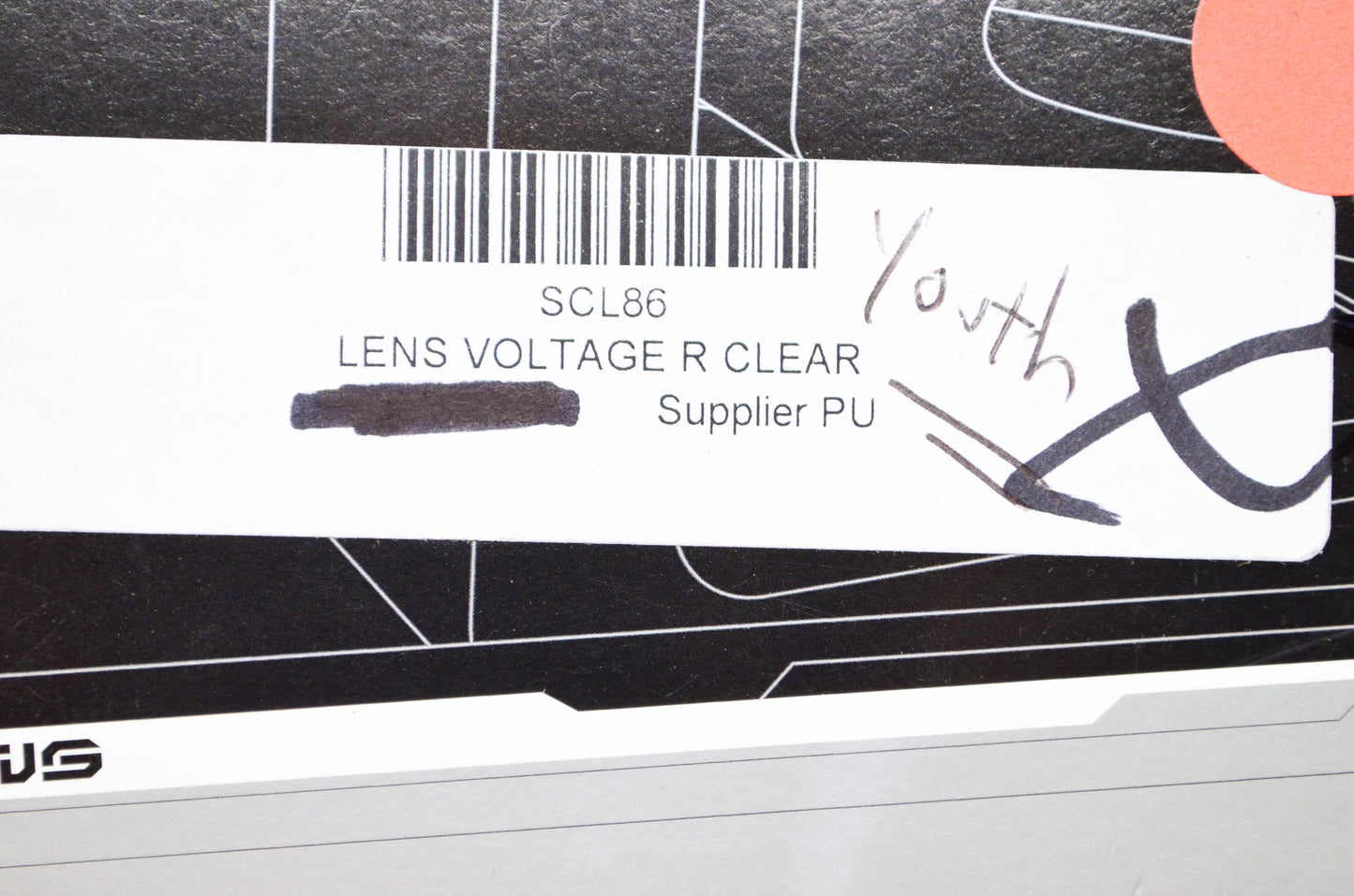 Scott SCL86 Youth Lens Voltage Clear NOS