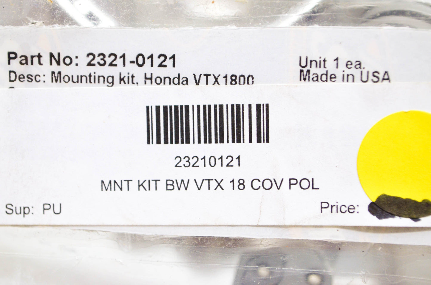 Memphis Shades 23210121 Mounting Kit NOS