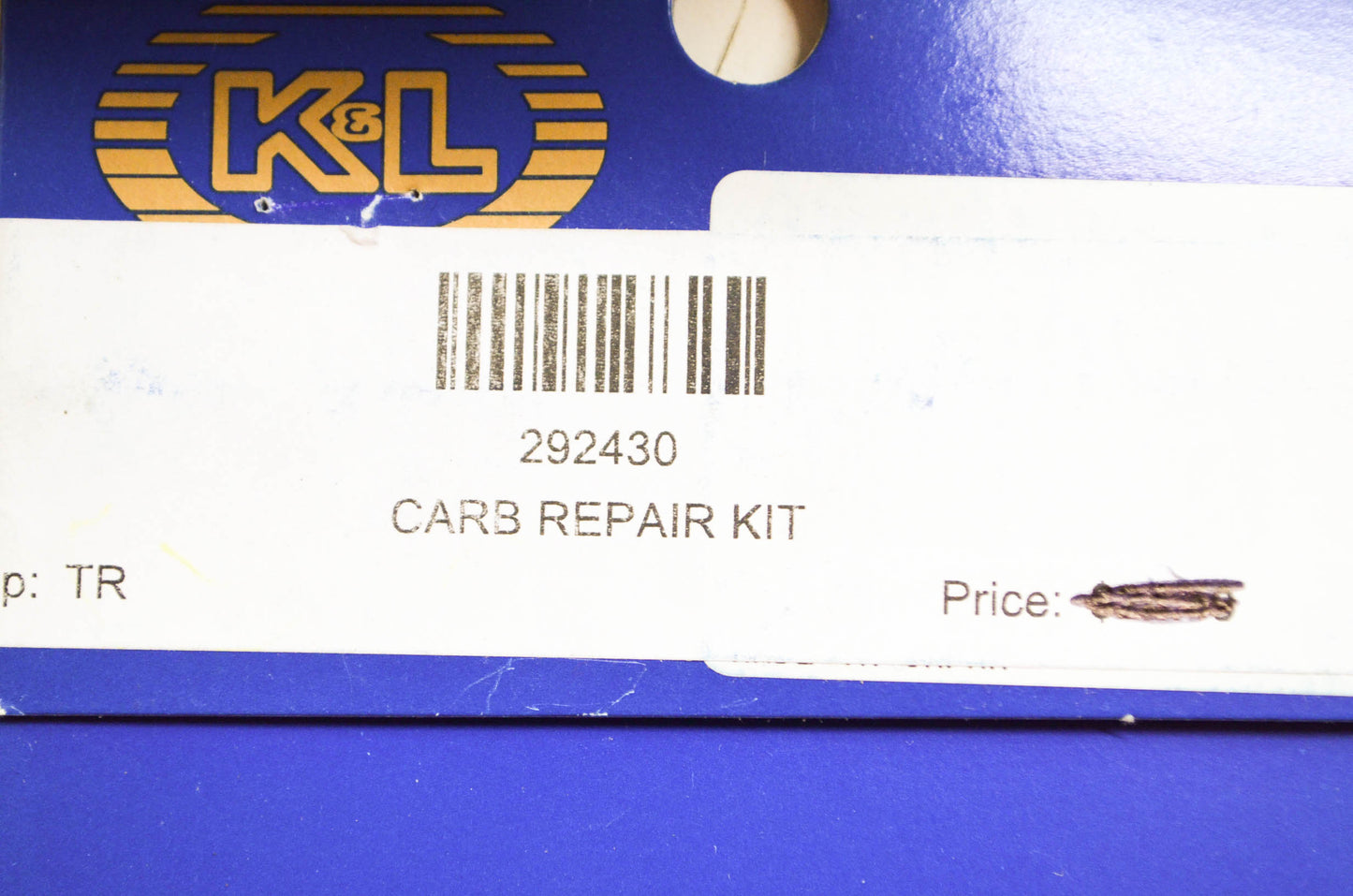 K&L 292430 Carb Repair Kit NOS