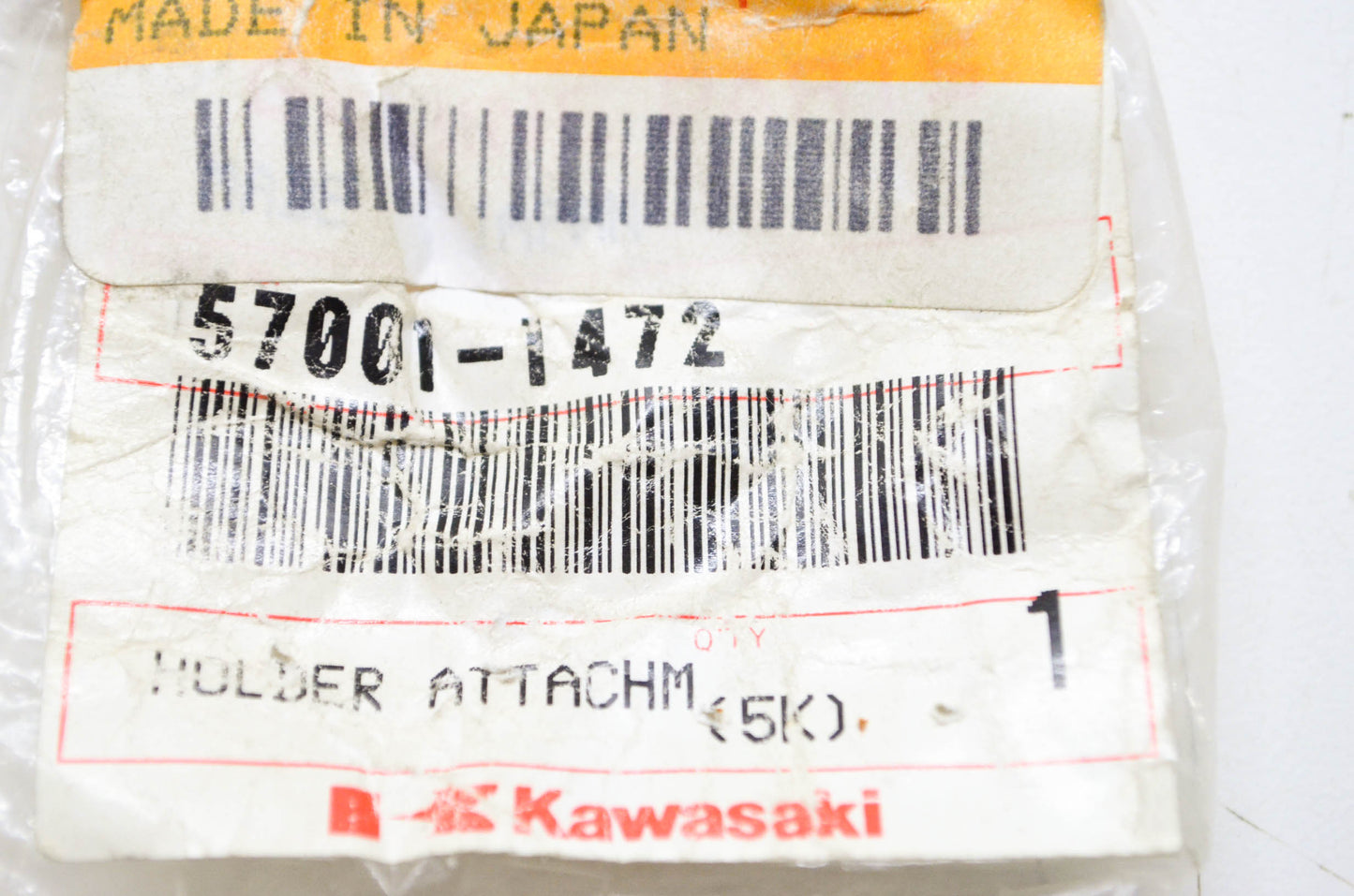 New OEM Kawasaki Holder Attachment NOS