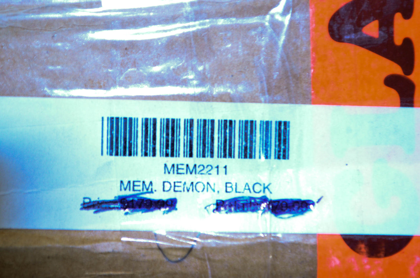 New Memphis Shades Gradient Black Demon Windshield NOS