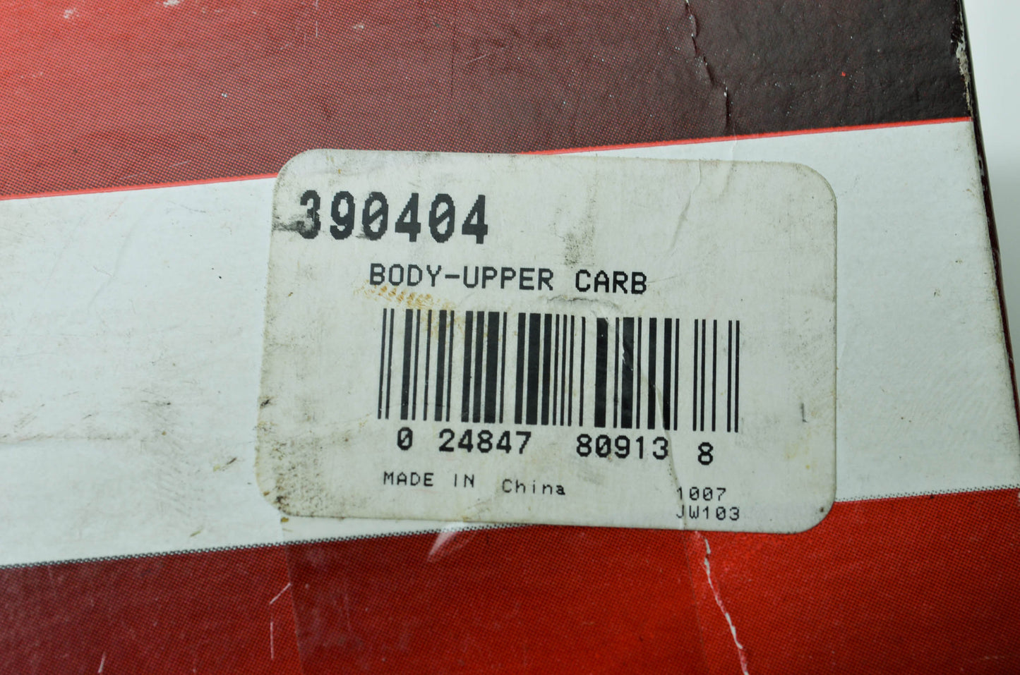 Upper Carburetor NOS