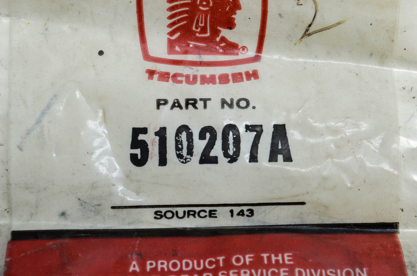 Tecumseh 510207A Muffler Gasket NOS