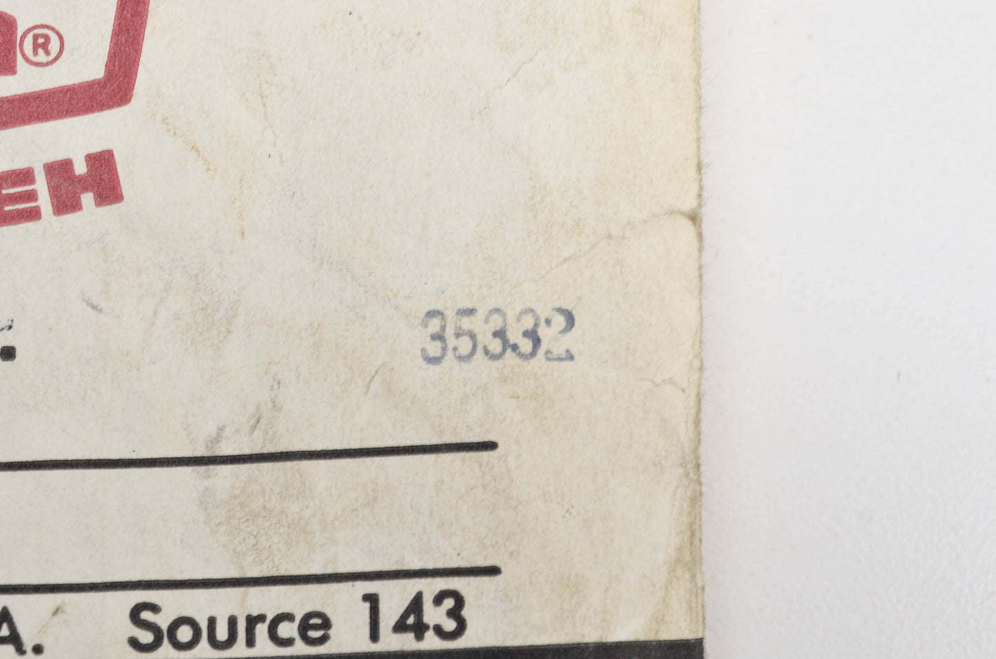 New OEM Tecumseh 35332 O Ring Kit NOS