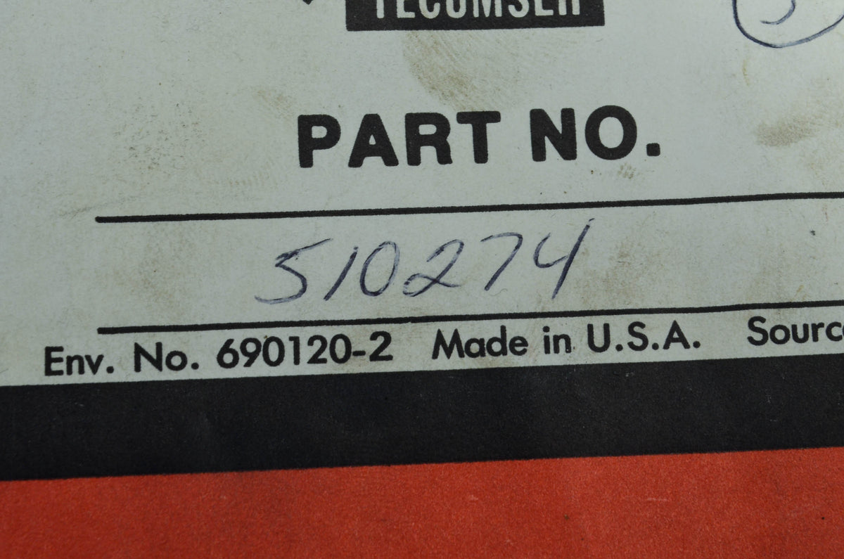 Tecumseh 510274 Gasket Qty 2 NOS