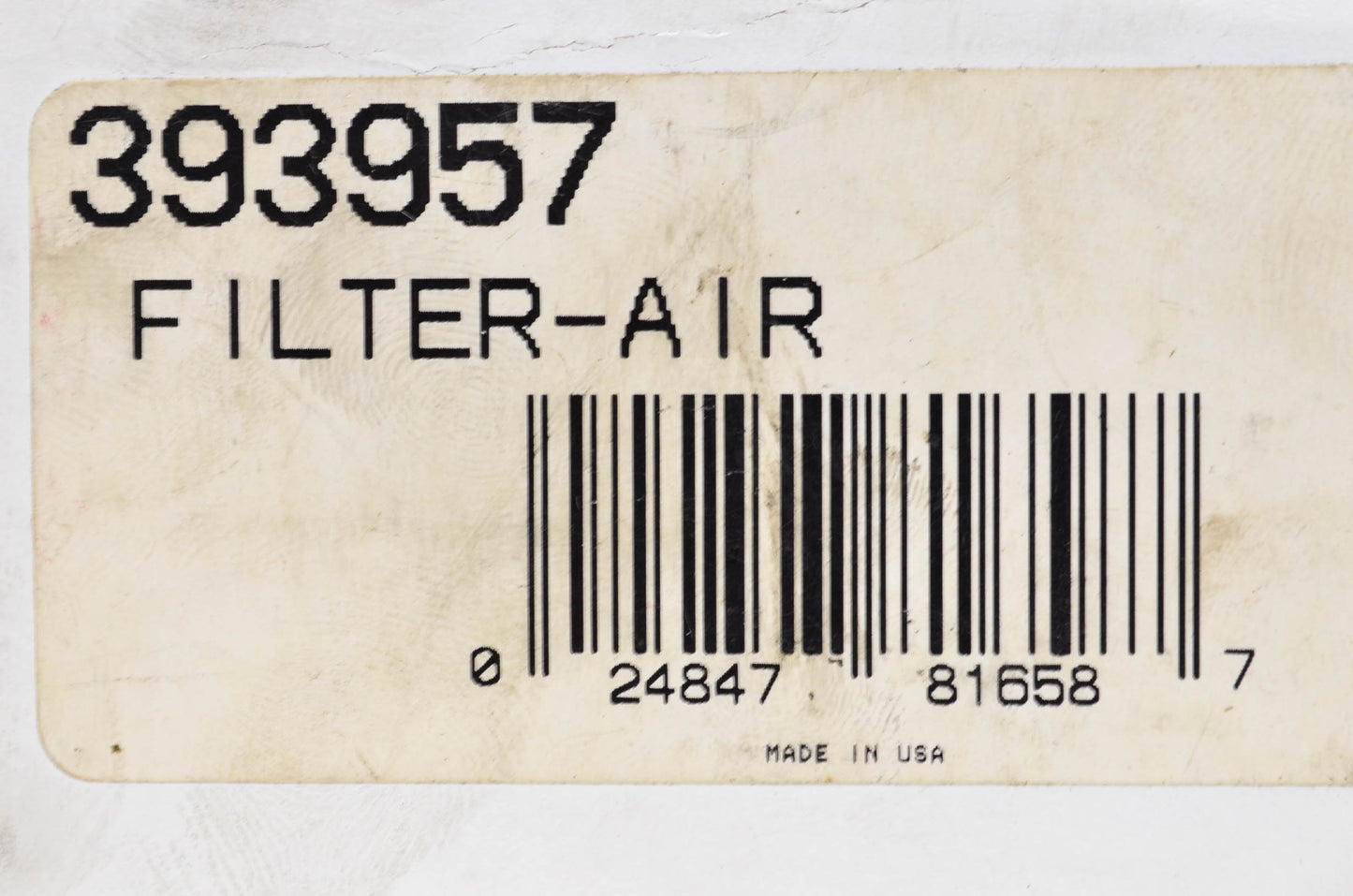 New OEM Briggs & Stratton Air Filter NOS