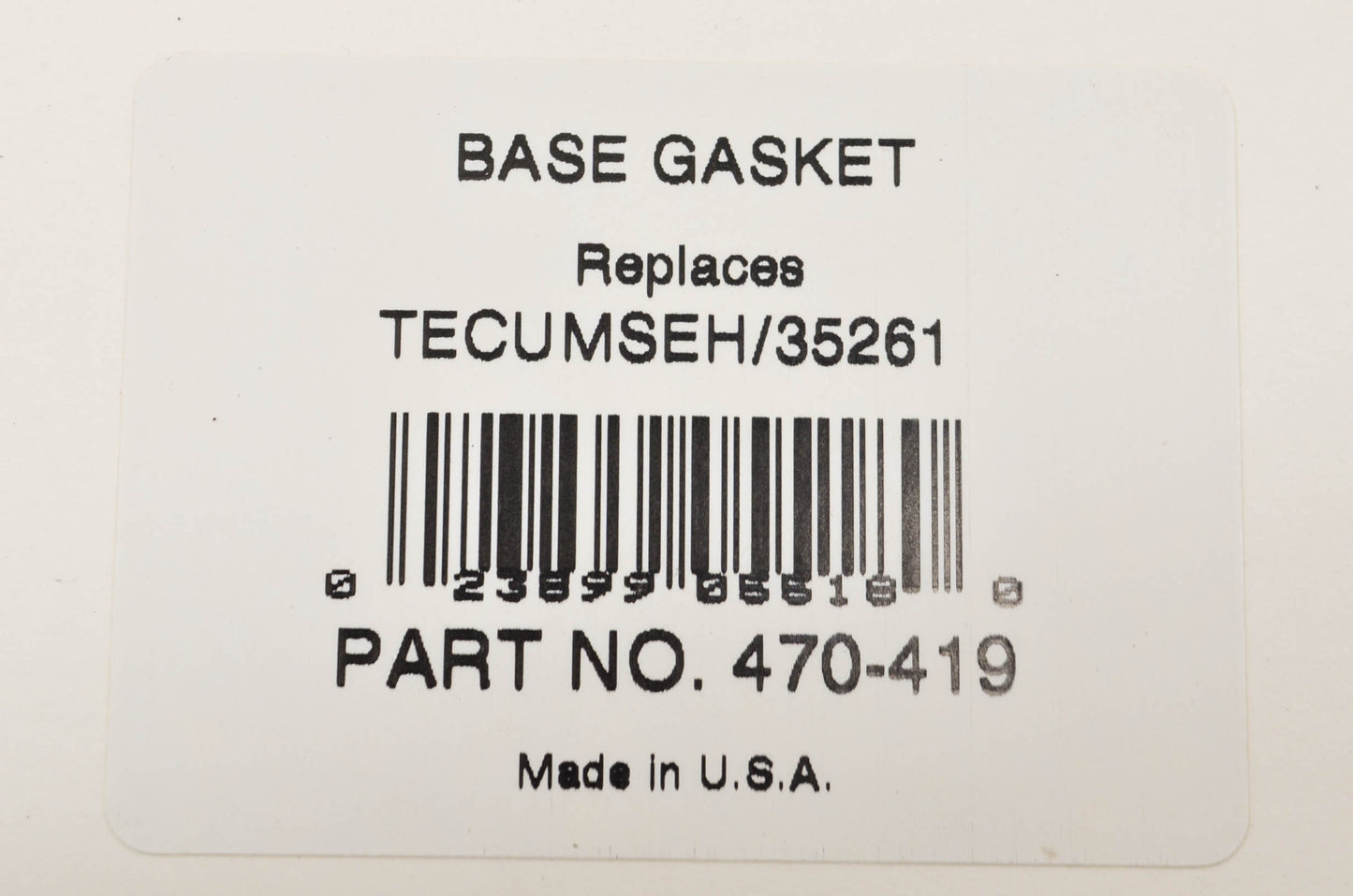 Head Gasket Tecumseh 35261 NOS