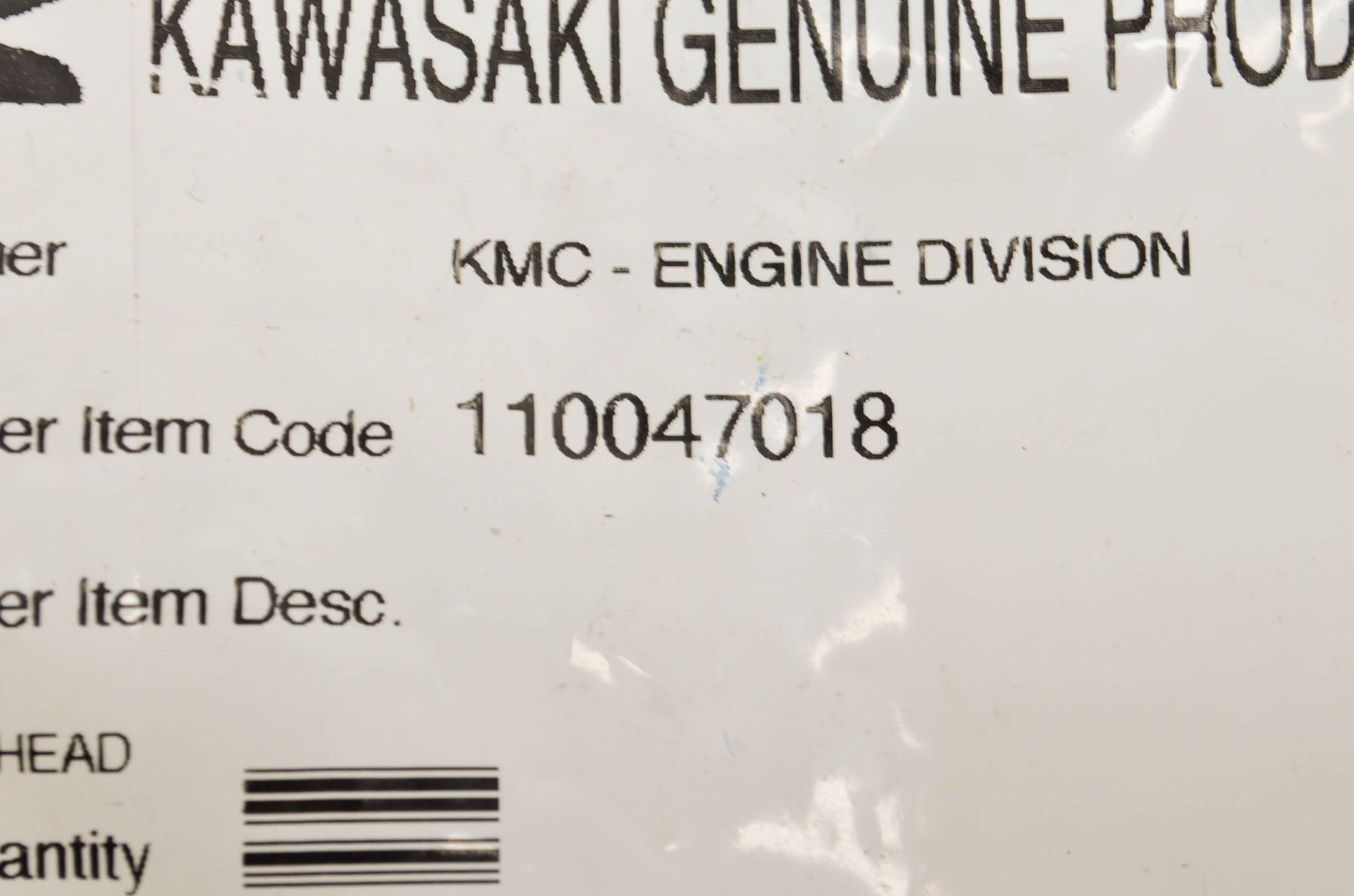 New OEM Kawasaki Head Gasket NOS