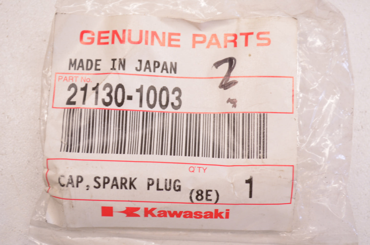 OEM Kawasaki 21130-1003 Spark Plug Cap LD05F NOS