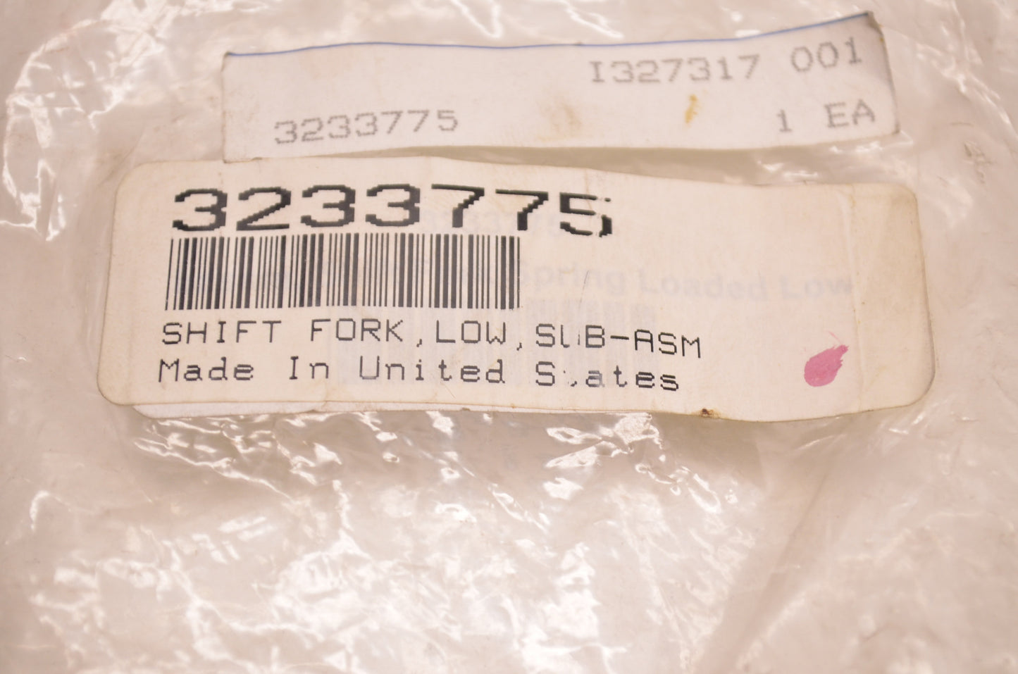 OEM Polaris 3233775 Shift Fork NOS
