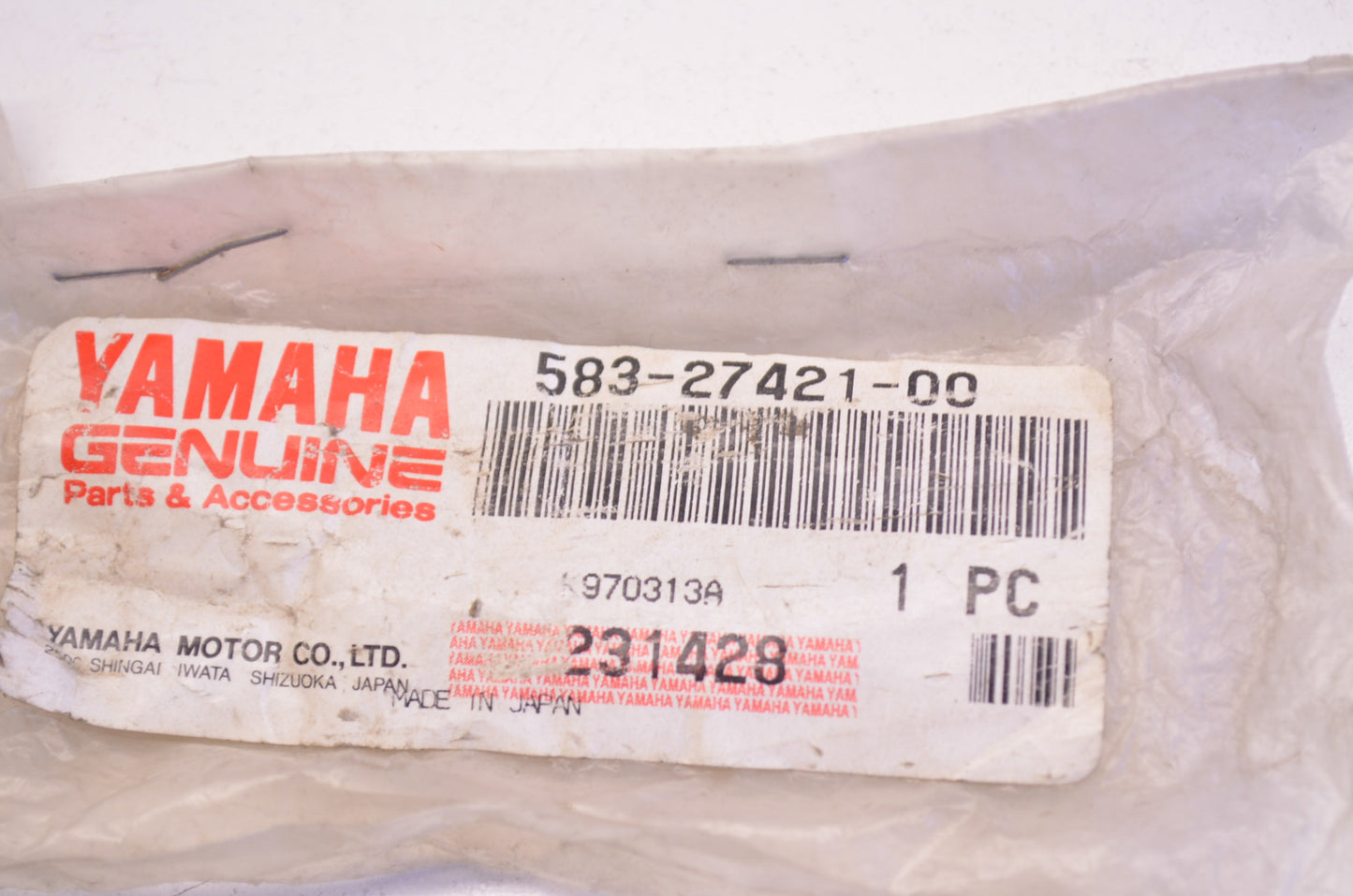 New OEM Yamaha Right Hand Footrest NOS