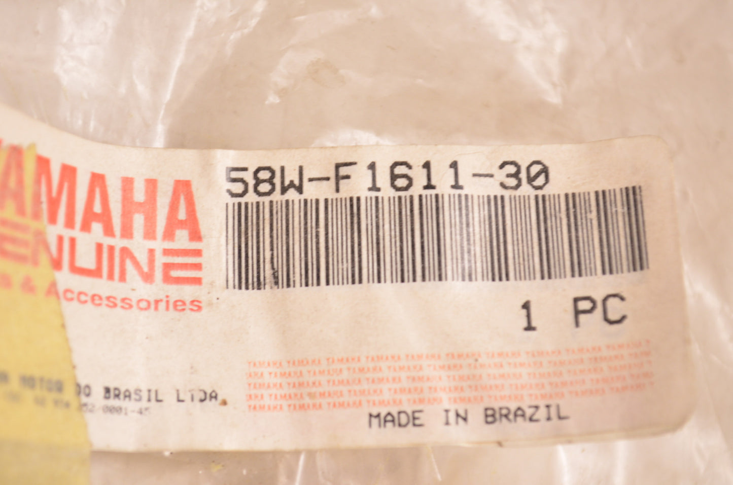 OEM Yamaha 58W-F1611-30-00 Rear White Fender