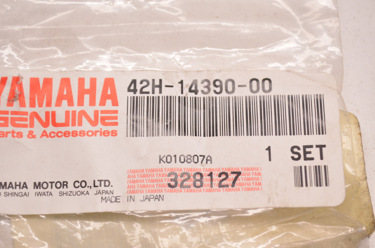 OEM Yamaha 42H-14390-00-00 Valve Assembly Needle NOS