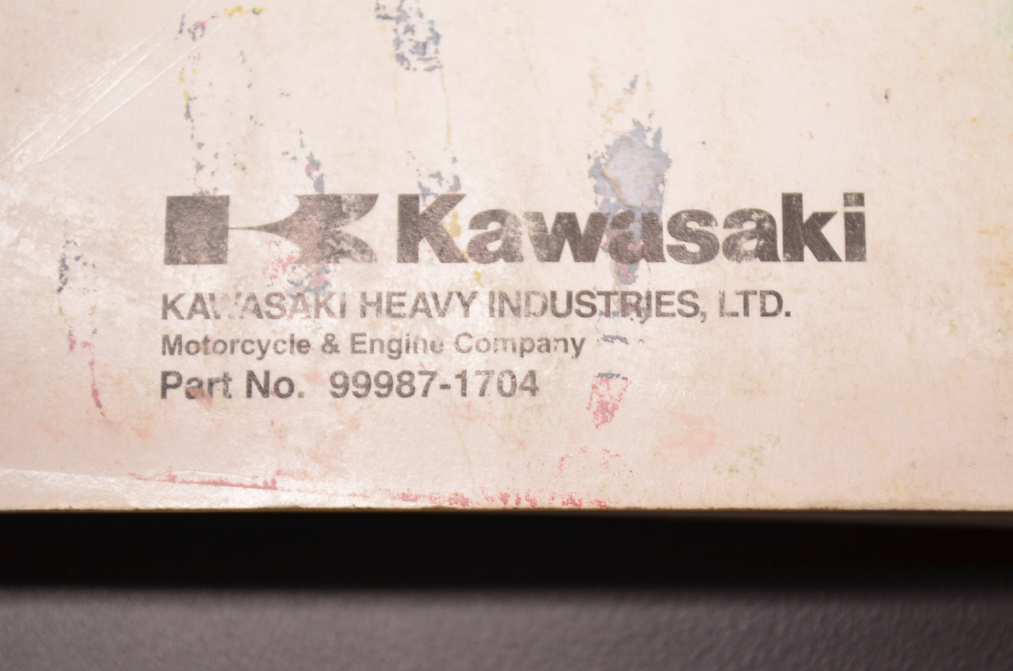 OEM Kawasaki 99987-1704 Owner's Manual VN1700A/B