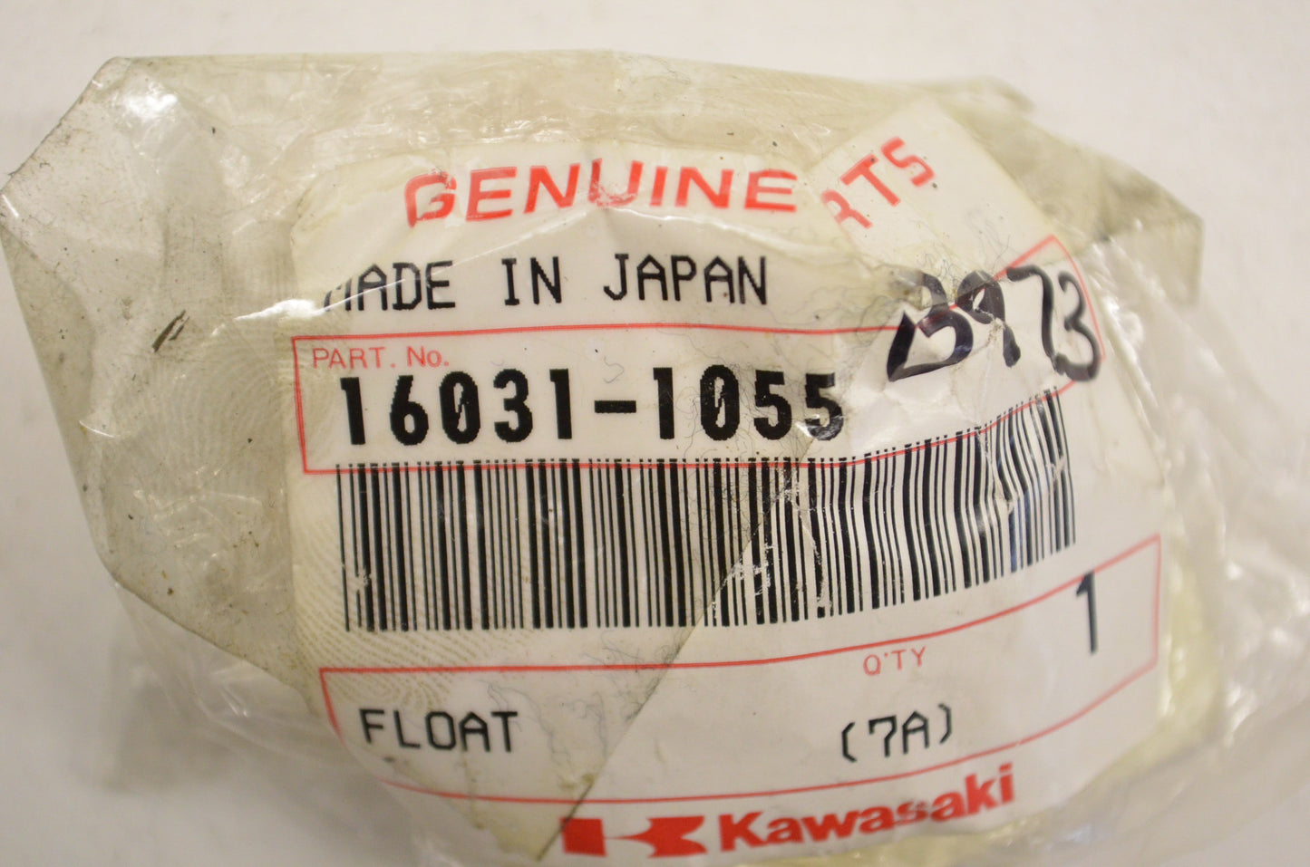 OEM Kawasaki 16031-1055 Float NOS