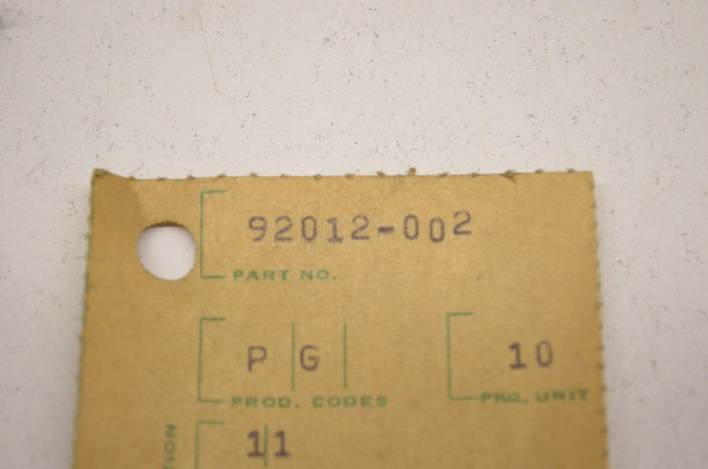 OEM Kawasaki 92012-002 Countersunk Oval Screw 5X10 NOS