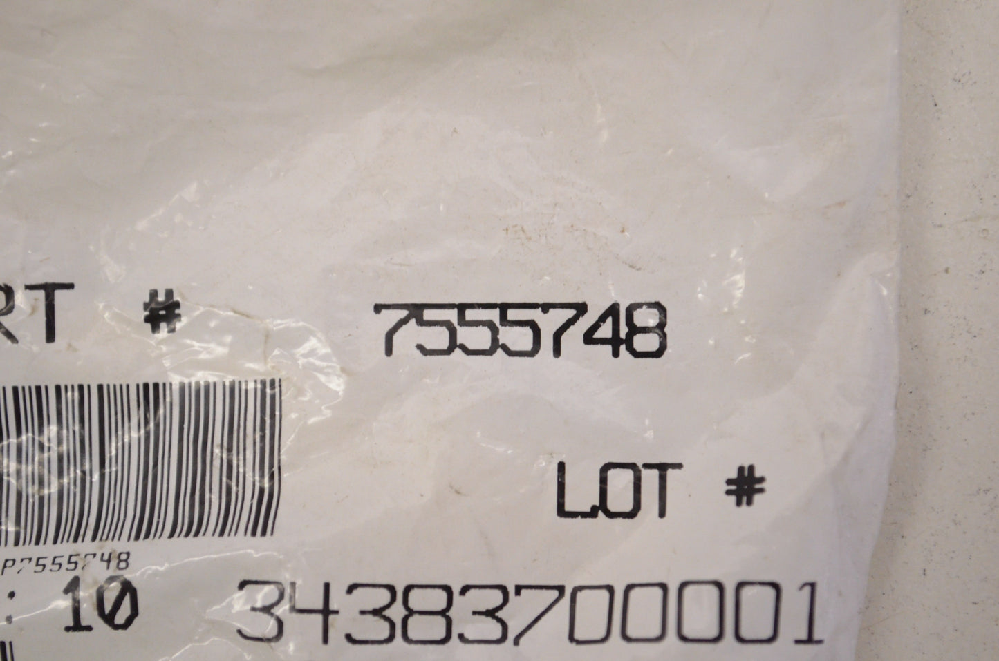 OEM Polaris 7555748 Washer Qty 7 NOS