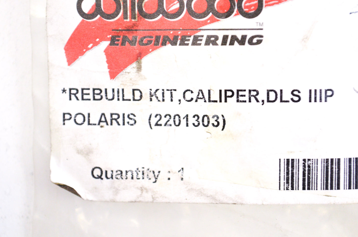 Wilwood 2201303, Z-260-4910 Caliper Rebuild Kit NOS
