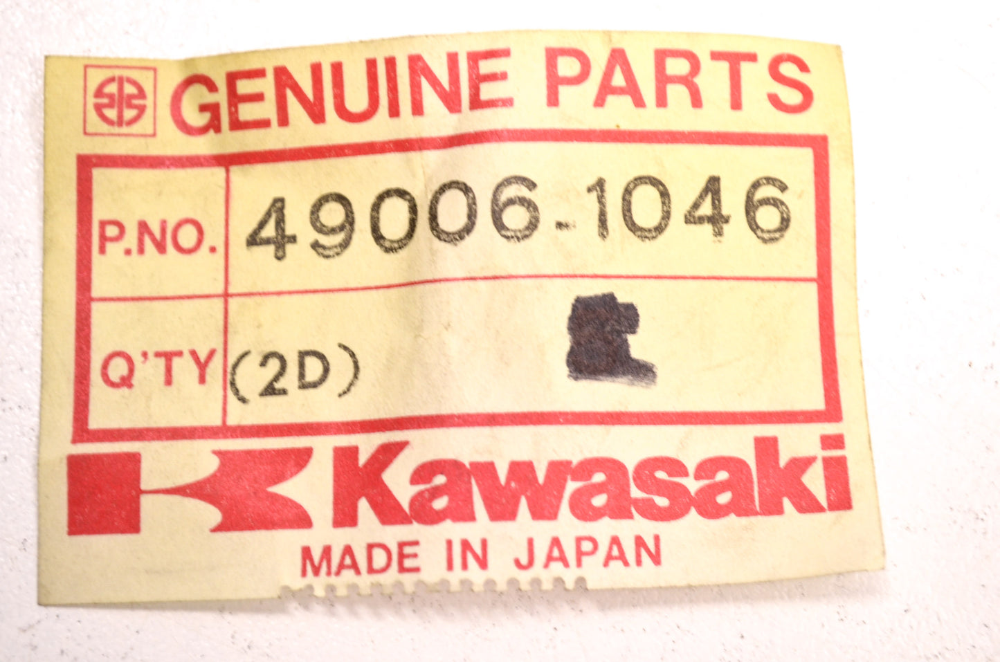 OEM Kawasaki 49006-1046 Ball Joint Boot NOS