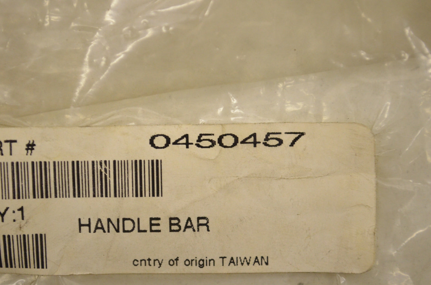OEM Polaris 450457 Handle Bar NOS