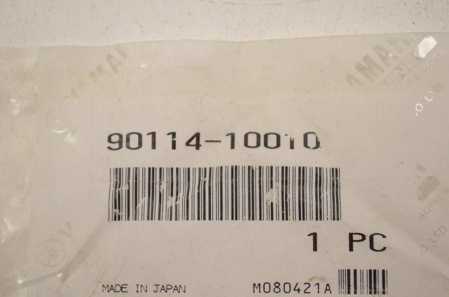 New OEM Yamaha 90114-10010-00 Serration Bolt NOS