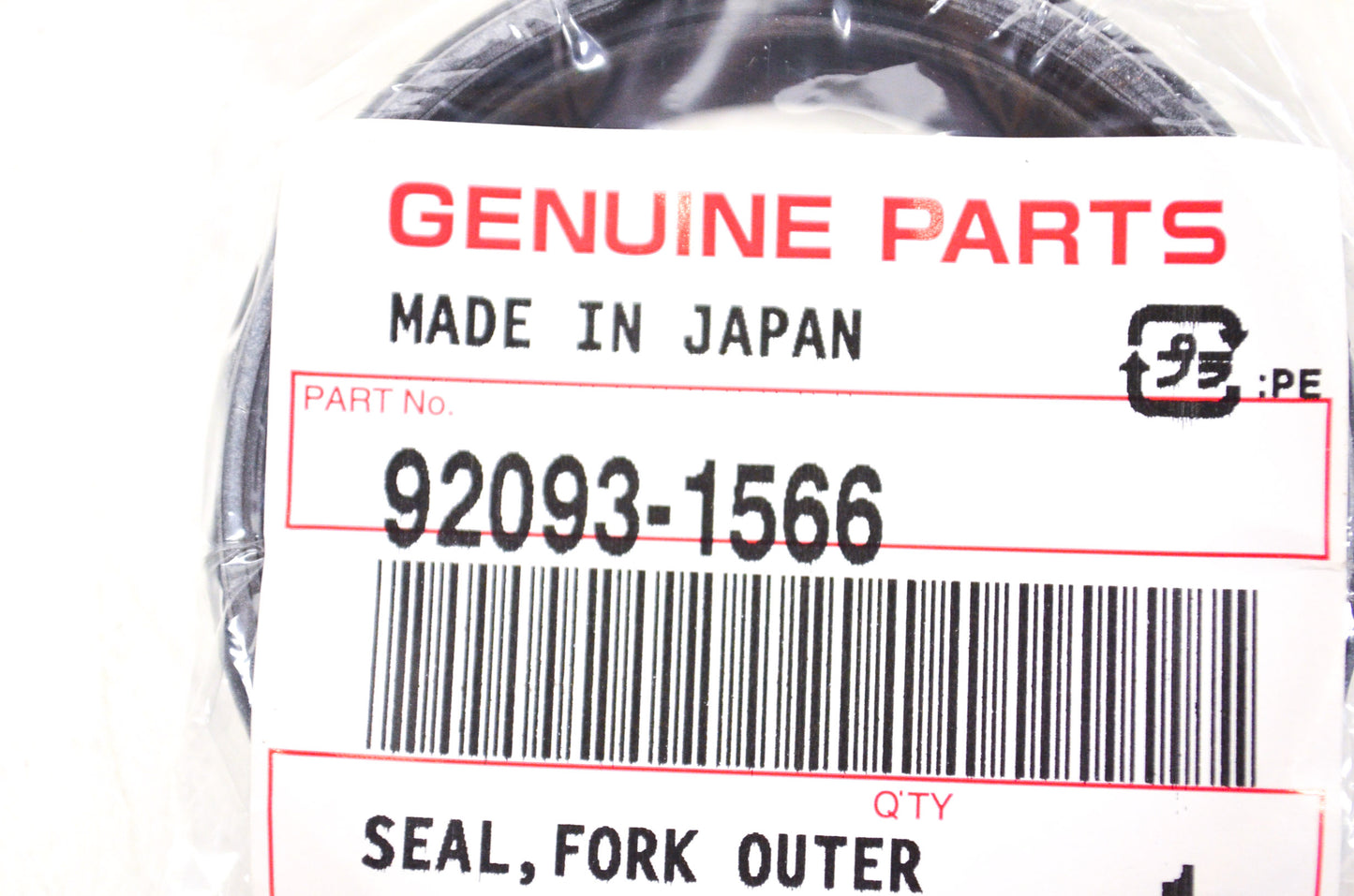 OEM Kawasaki 92093-1566 Outer Tube Seal NOS