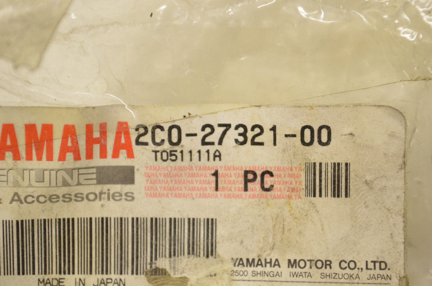 OEM Yamaha 2C0-27321-00-00 Side Stand Bracket NOS