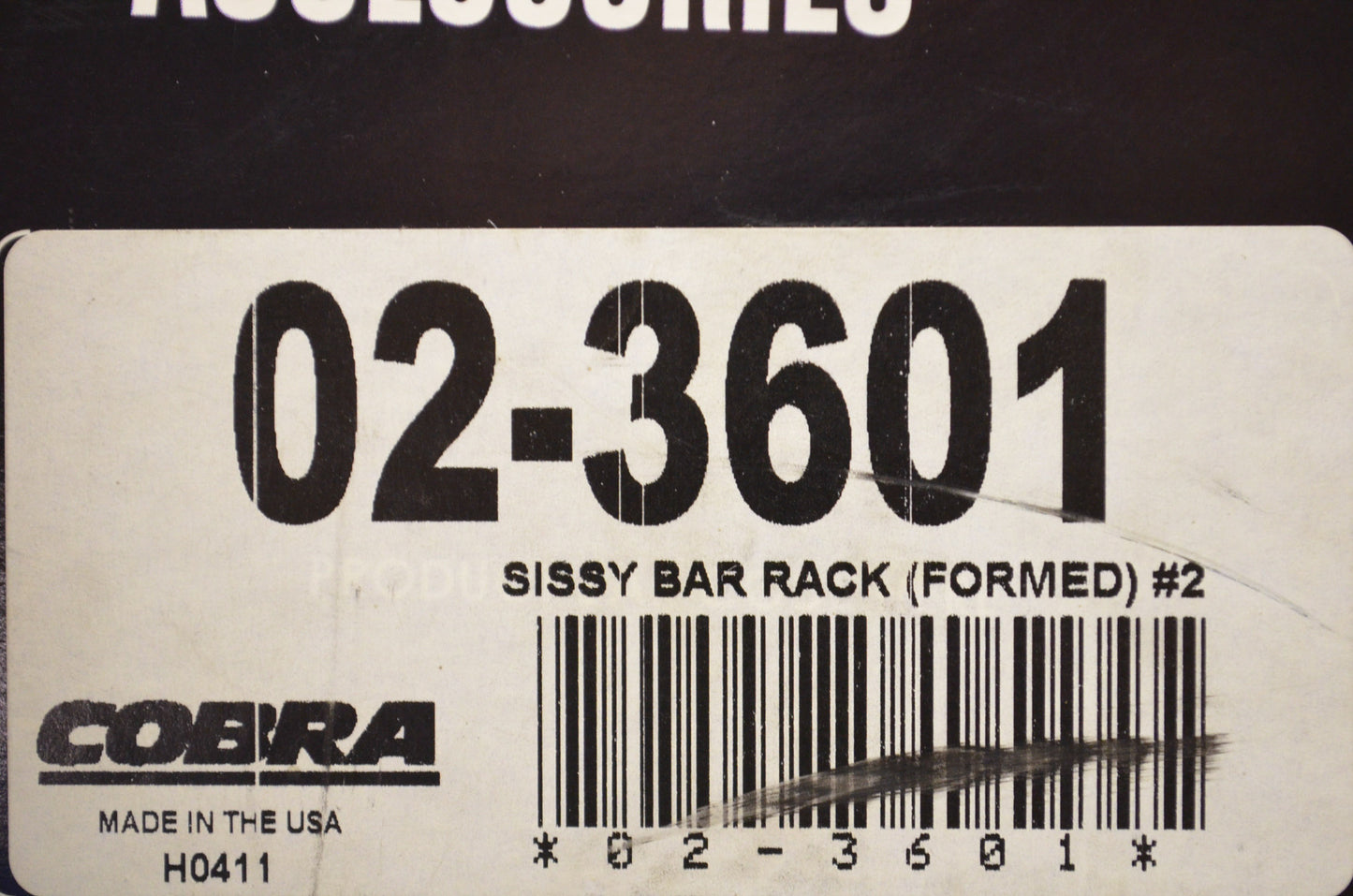 Sissy Bar Rack NOS